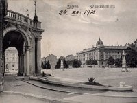 Sveučilišni trg 1910. godine